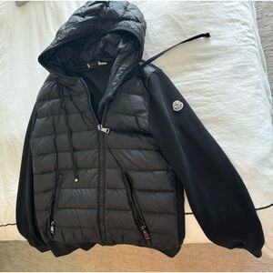 Moncler sweater vest size XL but fits a L